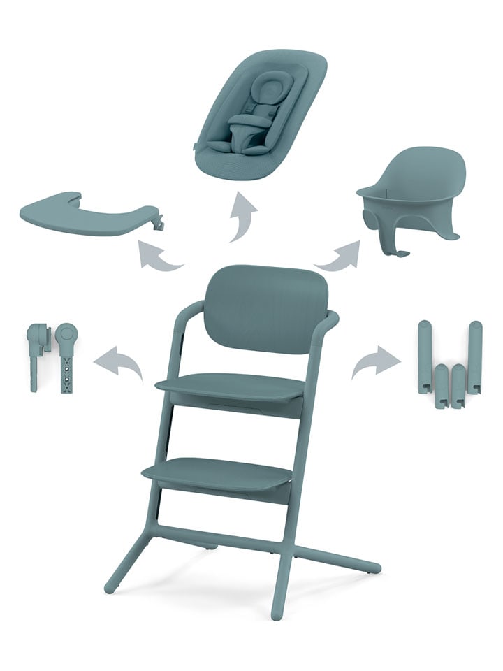 Cybex Krzesełko 4w1 "Lemo" w kolorze niebieskim do karmienia rozmiar: onesize