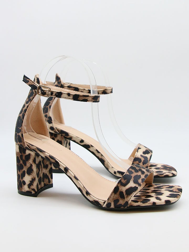 Bellucci Sandały w kolorze beżowo-brązowym rozmiar: 38