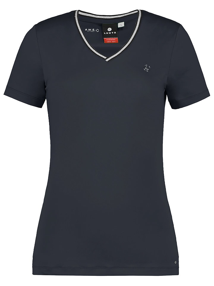 LUHTA Koszulka "Honko" w kolorze granatowym rozmiar: L