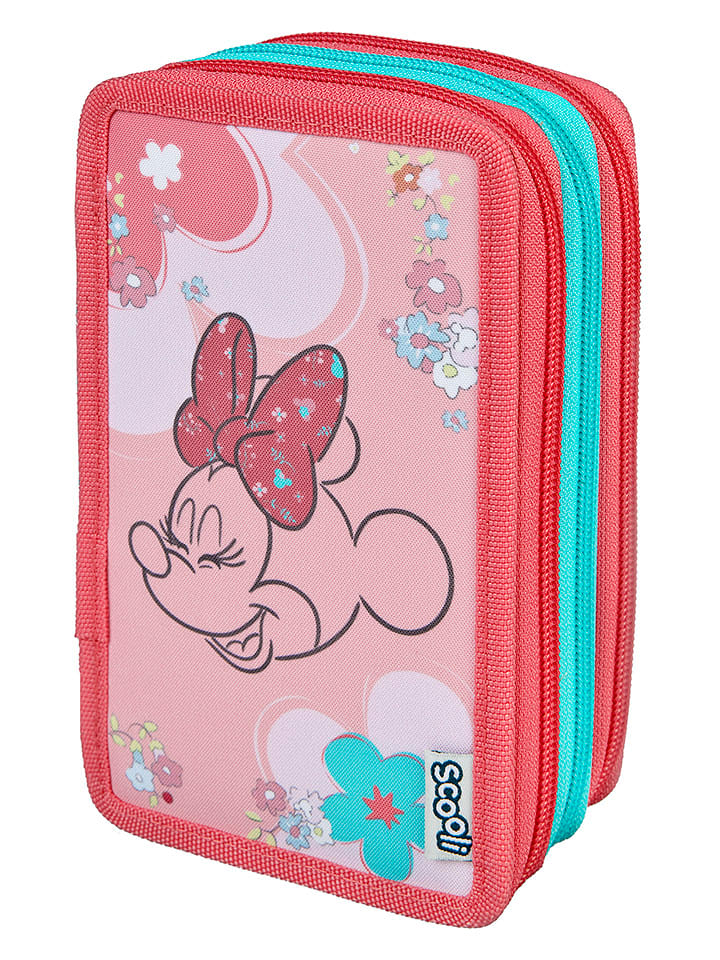 Disney Minnie Mouse Piórnik "Myszka Minnie" w kolorze jasnoróżowym - 20 x 13 x 7,5 cm rozmiar: onesize