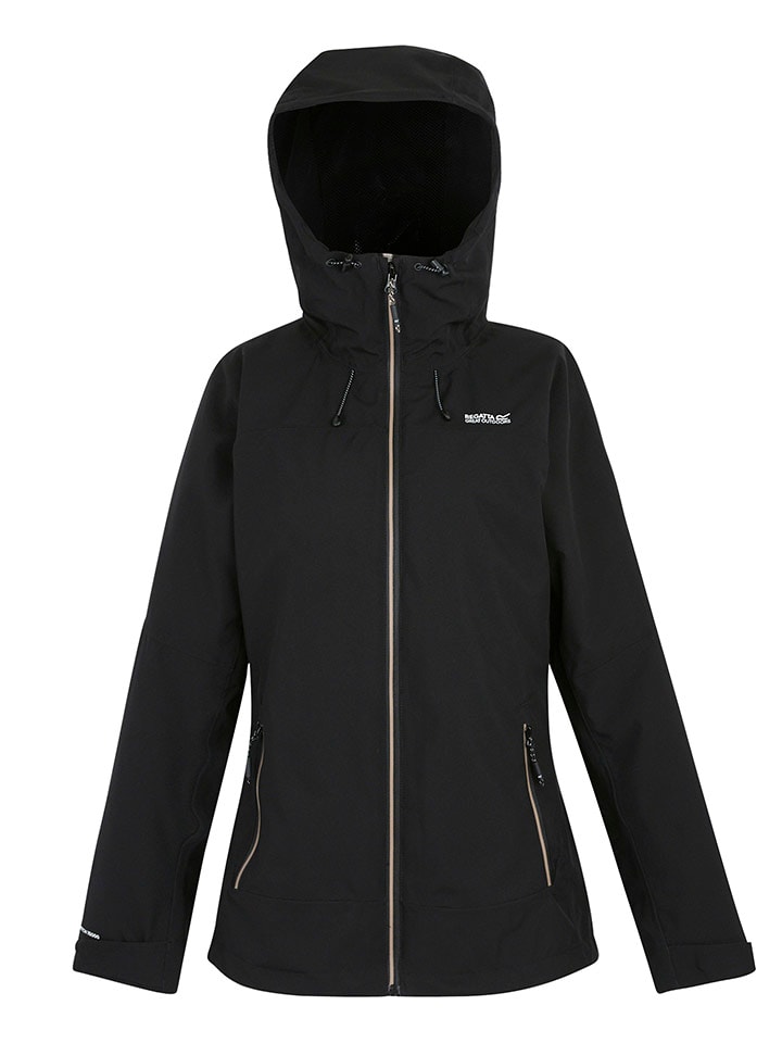 Regatta Kurtka funkcyjna 3w1 "Wentwood" w kolorze beżowo-czarnym rozmiar: 40