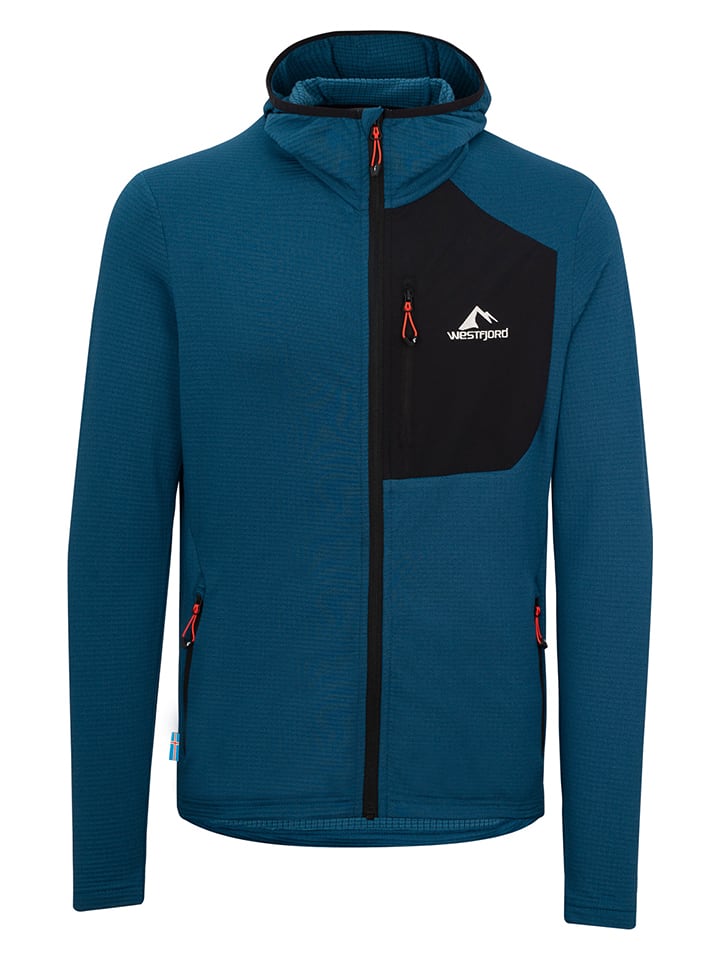 Westfjord Kurtka polarowa "Thingvellir" w kolorze granatowym rozmiar: M