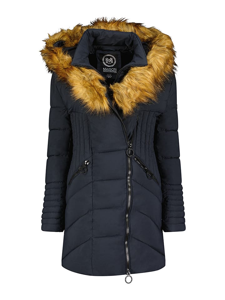 Maison Montaigne Parka "Chamai" w kolorze granatowym rozmiar: L