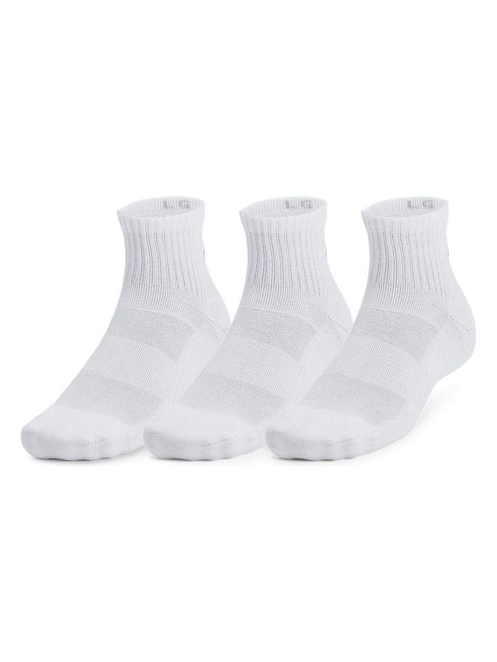 Under Armour Skarpety sportowe (3 pary) w kolorze białym rozmiar: XL