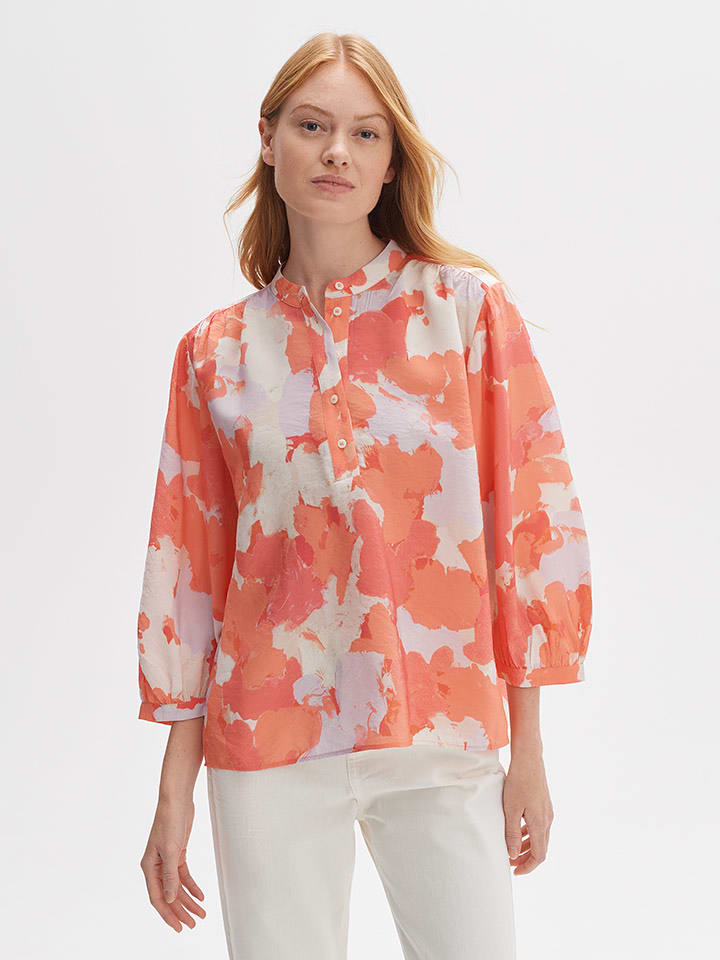 OPUS Bluzka w kolorze pomarańczowym rozmiar: 44