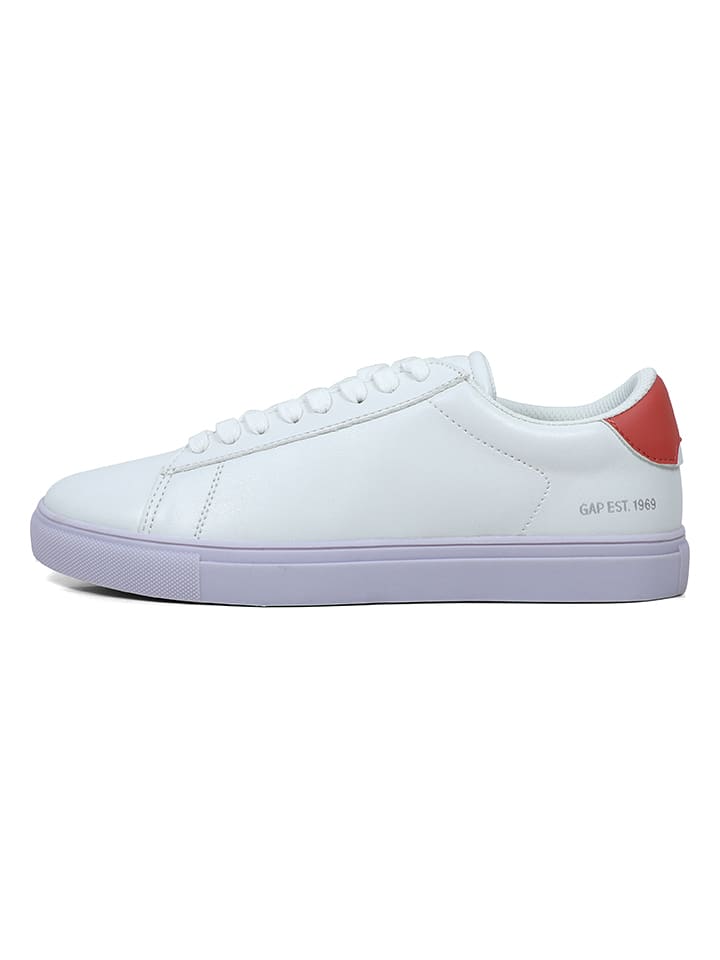 GAP Sneakersy "Memphis" w kolorze biało-fioletowo-czerwonym rozmiar: 39