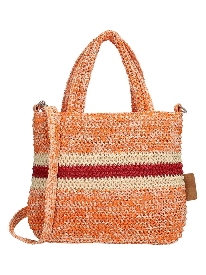 PE FLORENCE Torebka w kolorze pomarańczowym - 27 x 21 x 9 cm rozmiar: onesize