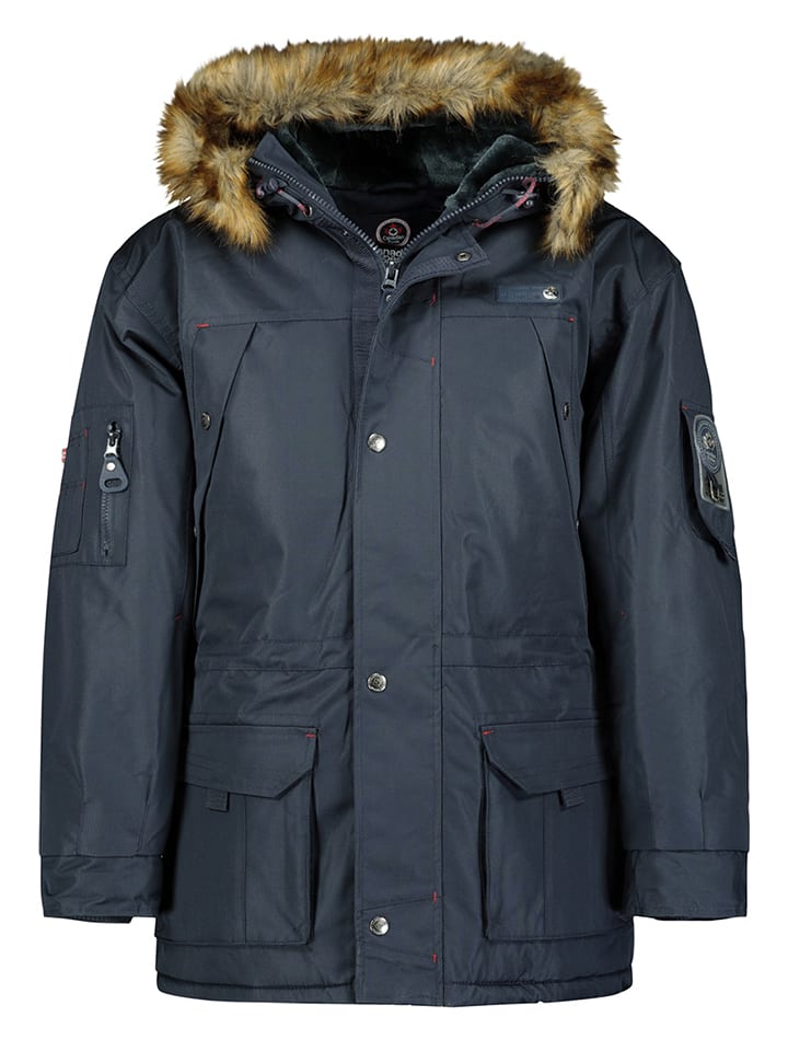Canadian Peak Parka "Airstop" w kolorze granatowym rozmiar: L