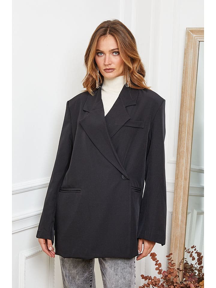 Joséfine Blezer "Murat" w kolorze czarnym rozmiar: L