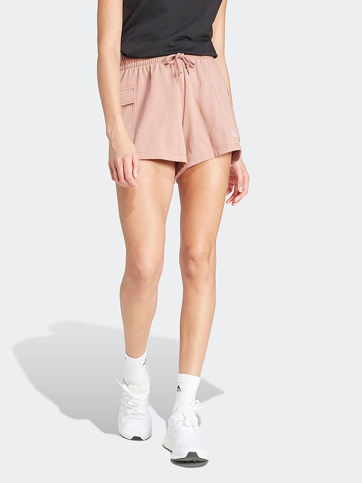 adidas Szorty dresowe w kolorze jasnoróżowym rozmiar: M