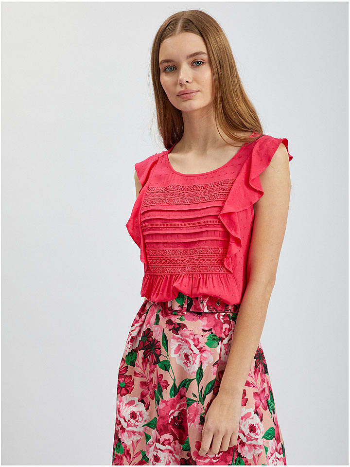 orsay Bluzka w kolorze różowym rozmiar: 36