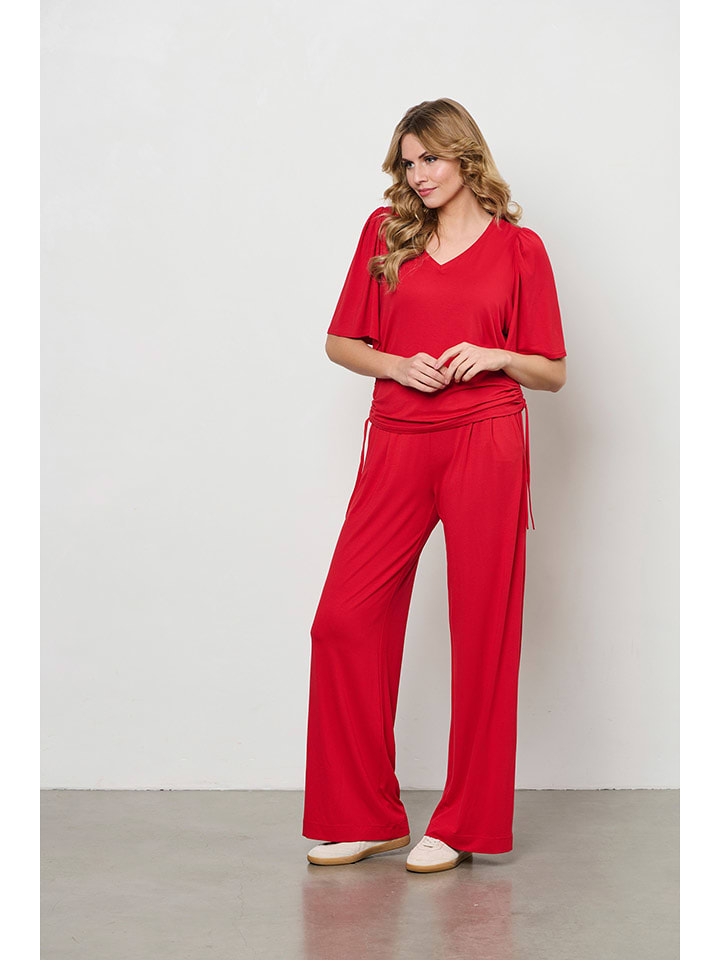 &Co Woman Bluzka "Misha" w kolorze czerwonym rozmiar: 3XL