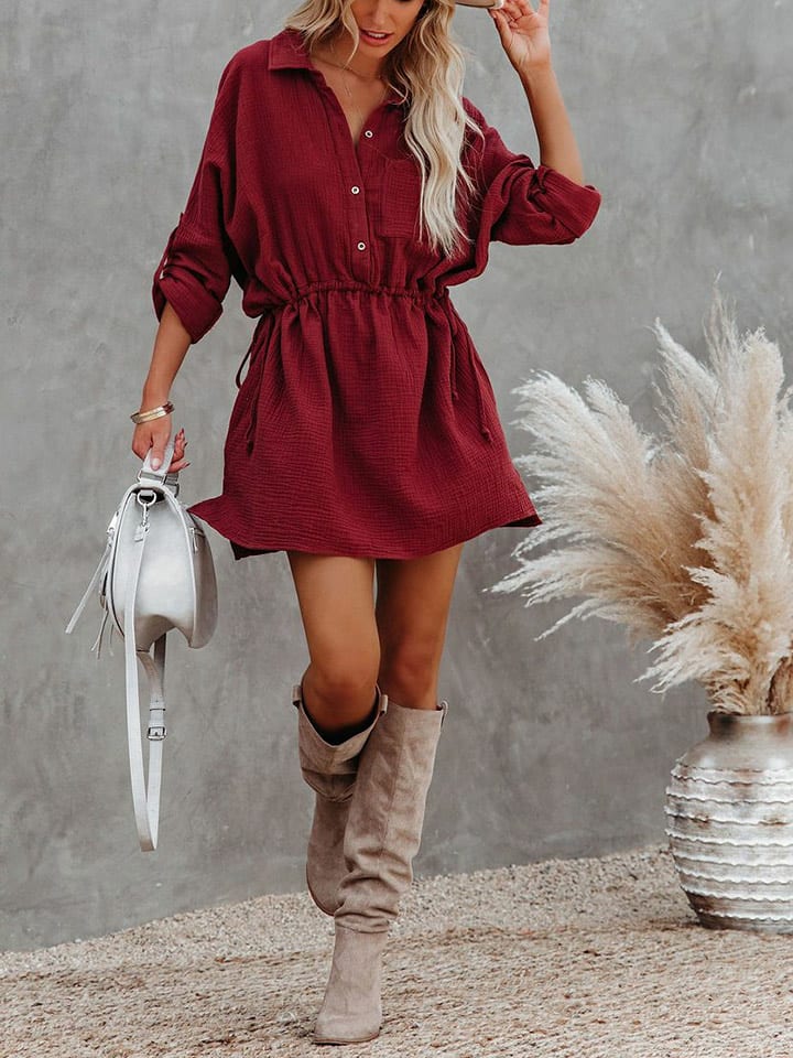 LA Angels Sukienka w kolorze czerwonym rozmiar: L