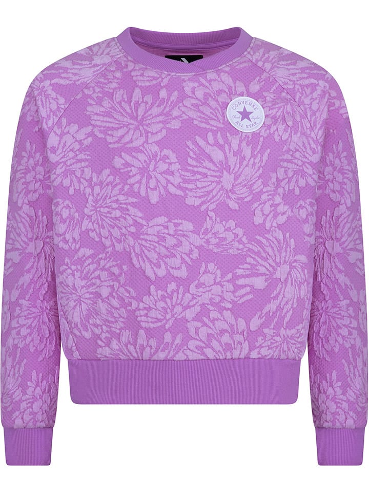 Converse Bluza w kolorze fioletowym rozmiar: 158-170