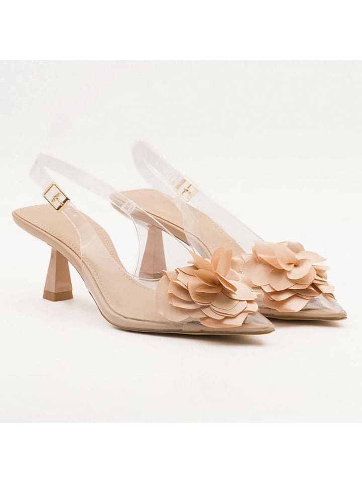 Bellucci Czółenka w kolorze beżowym rozmiar: 36