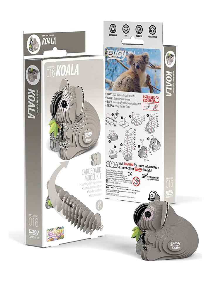 Eugy Zestaw 3D do majsterkowania "Koala" - 6+ rozmiar: onesize