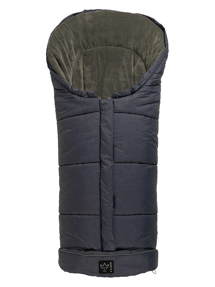 Kaiser Naturfellprodukte Śpiworek termiczny "Jooy" w kolorze granatowym - 105 x 45 cm rozmiar: onesize