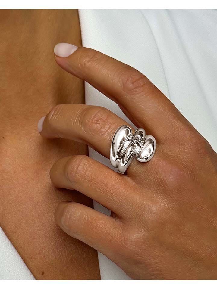 Eclat d'Argent Srebrny pierścionek rozmiar: 52