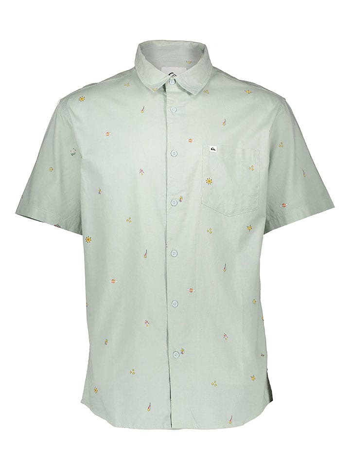 Quiksilver Koszula w kolorze zielonym rozmiar: S