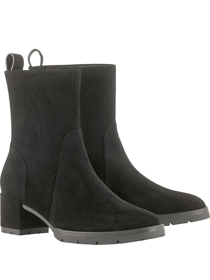 Högl Skórzane botki "Diana" w kolorze czarnym rozmiar: 40