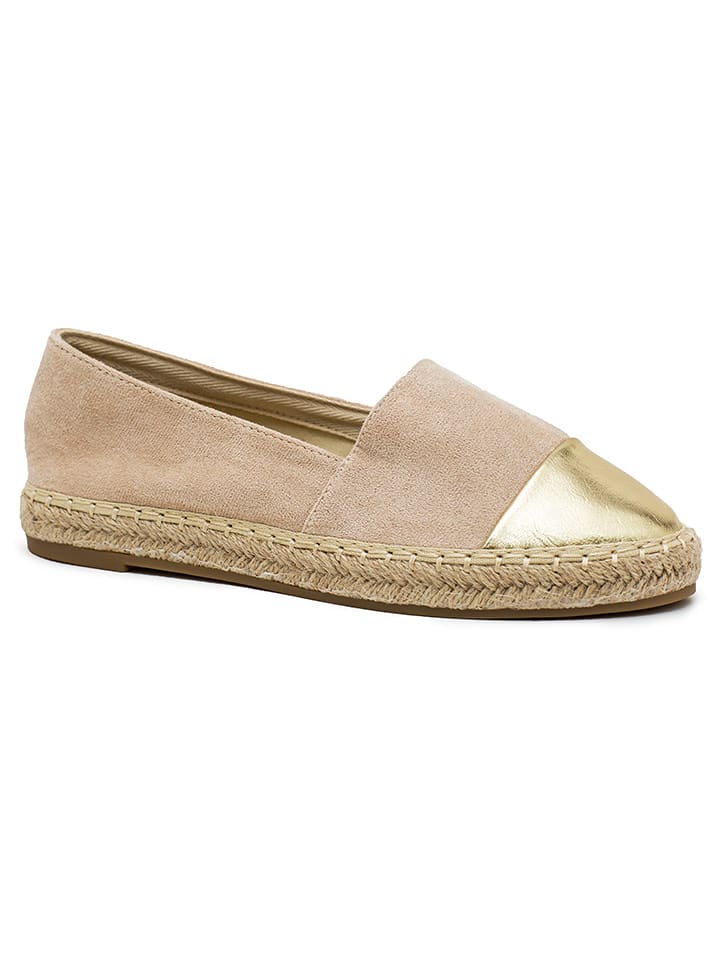 Foreverfolie Espadryle w kolorze beżowym rozmiar: 37