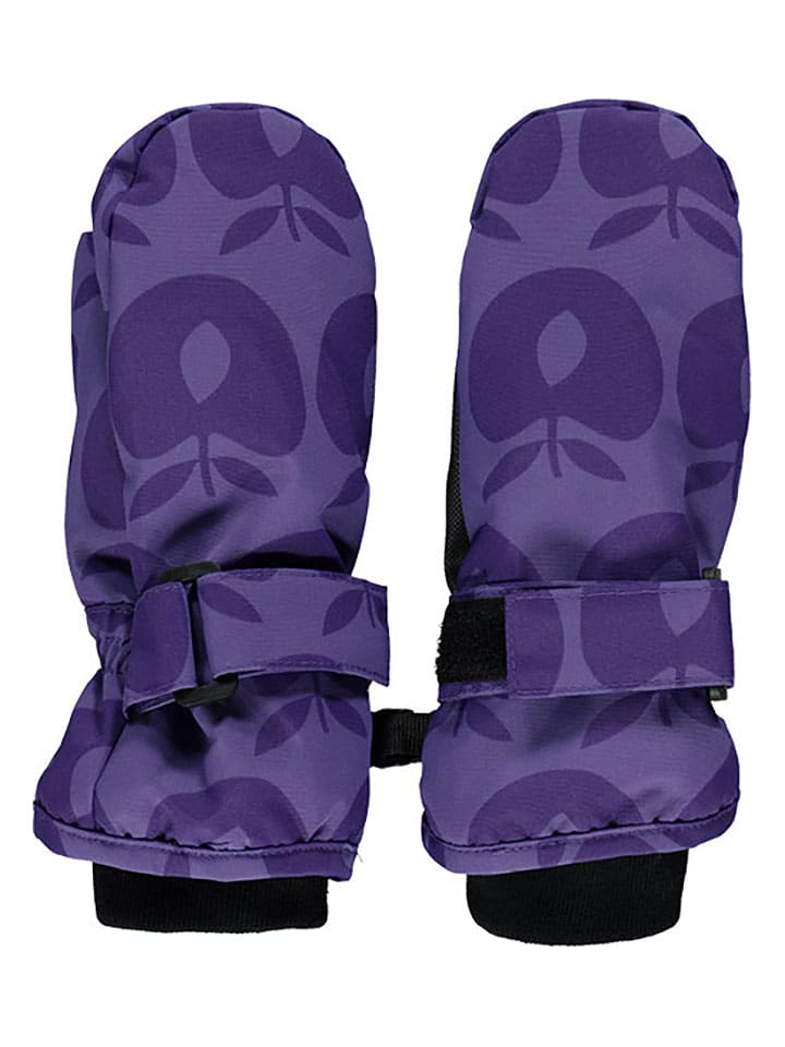 Småfolk Rękawiczki w kolorze fioletowym rozmiar: 13-14 cm