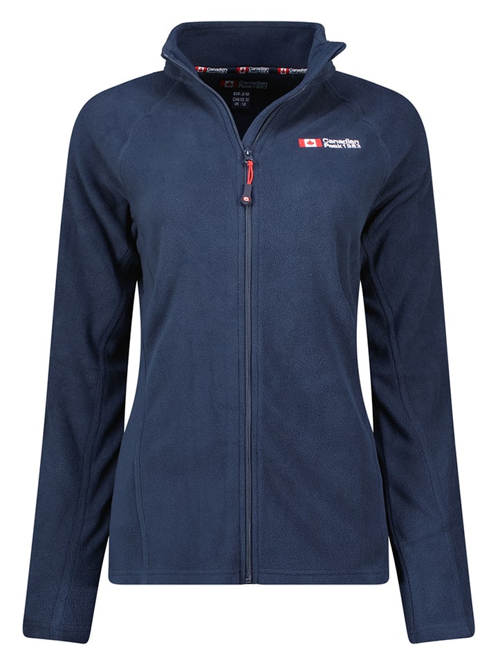 Canadian Peak Kurtka polarowa "Tugeak" w kolorze granatowym rozmiar: XL