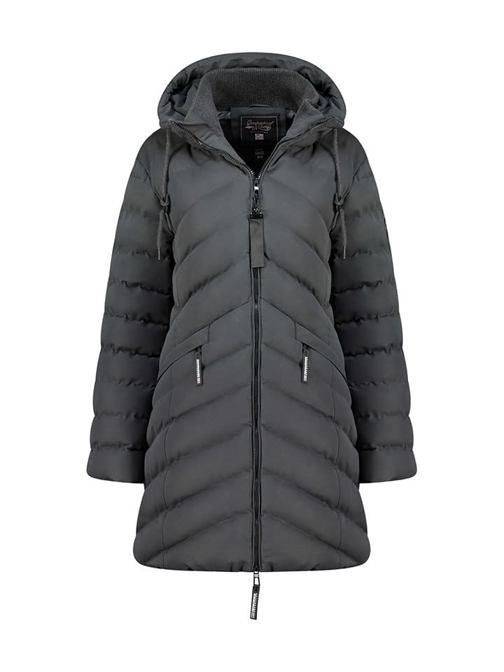 Geographical Norway Parka "Clarisal" w kolorze ciemnoszarym rozmiar: S