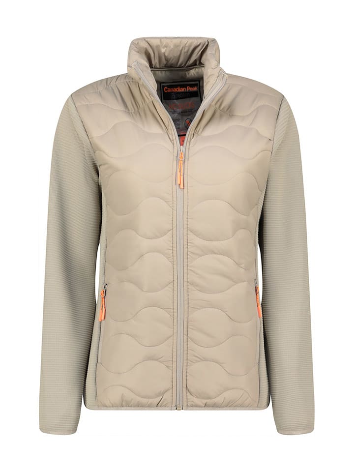 Canadian Peak Kurtka polarowa "Tahitieak" w kolorze beżowym rozmiar: XL