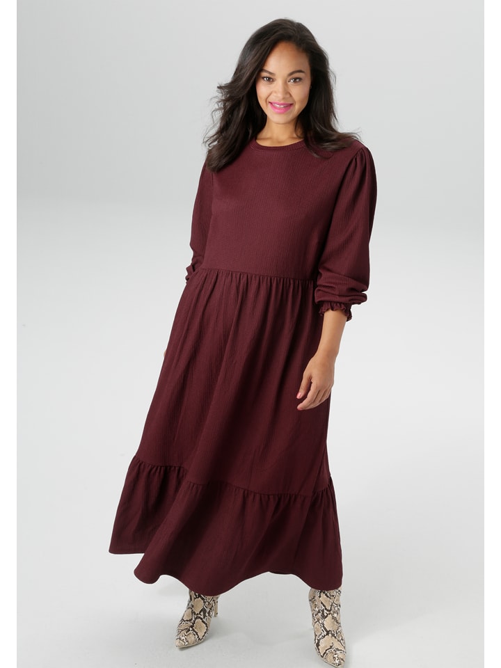 Aniston Sukienka w kolorze bordowym rozmiar: 48