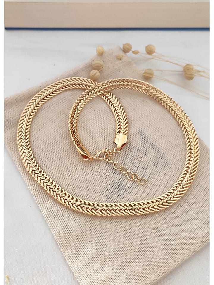 atelier MIU Pozłacany naszyjnik - dł. 42 cm rozmiar: onesize