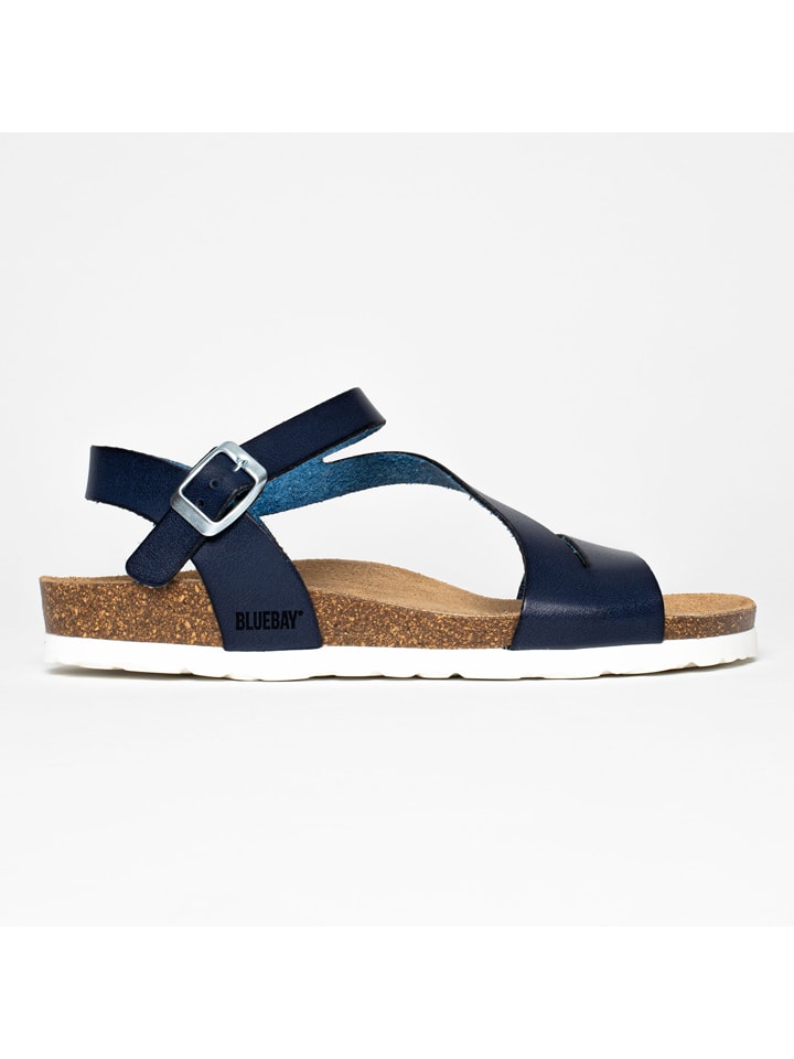 Blue Bay Sandały "Jeanette" w kolorze granatowym rozmiar: 39