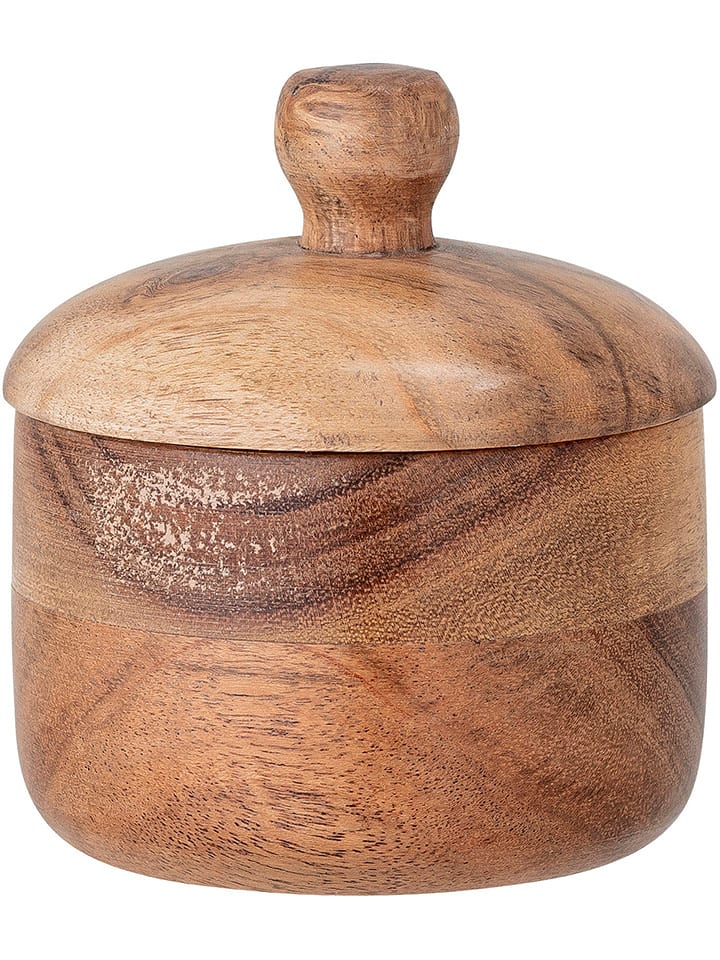 Bloomingville Pojemnik "Gael" w kolorze jasnobrązowym - 8 x Ø 8 cm rozmiar: onesize