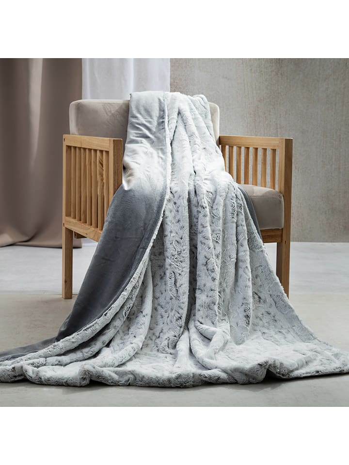 Homla Koc "Mart" w kolorze szarym - 200 x 150 cm rozmiar: onesize