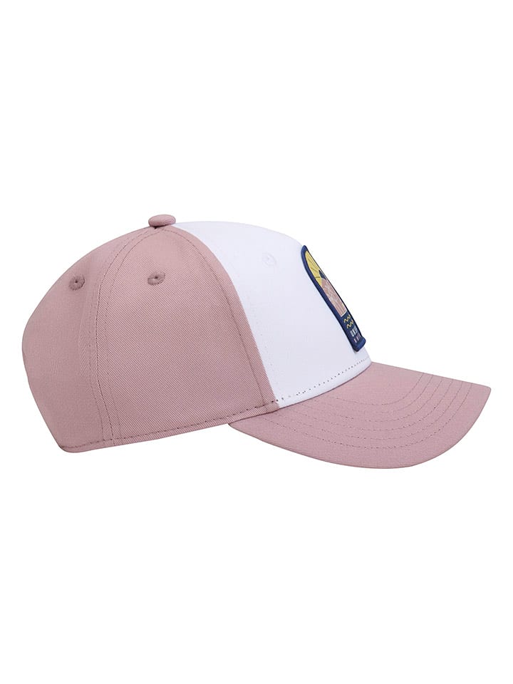 Color Kids Czapka w kolorze jasnoróżowo-białym rozmiar: 52 cm