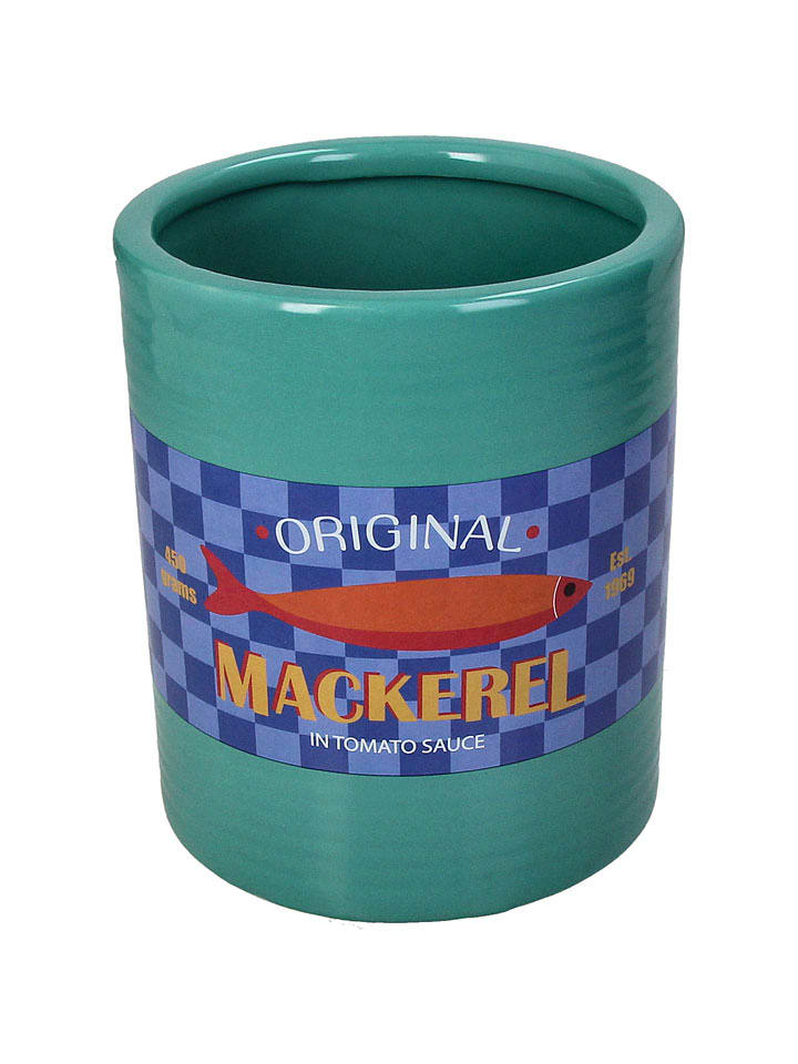 Kersten Doniczka "Mackerel" w kolorze zielono-niebieskim - wys. 15,5 x Ø 13 cm rozmiar: onesize