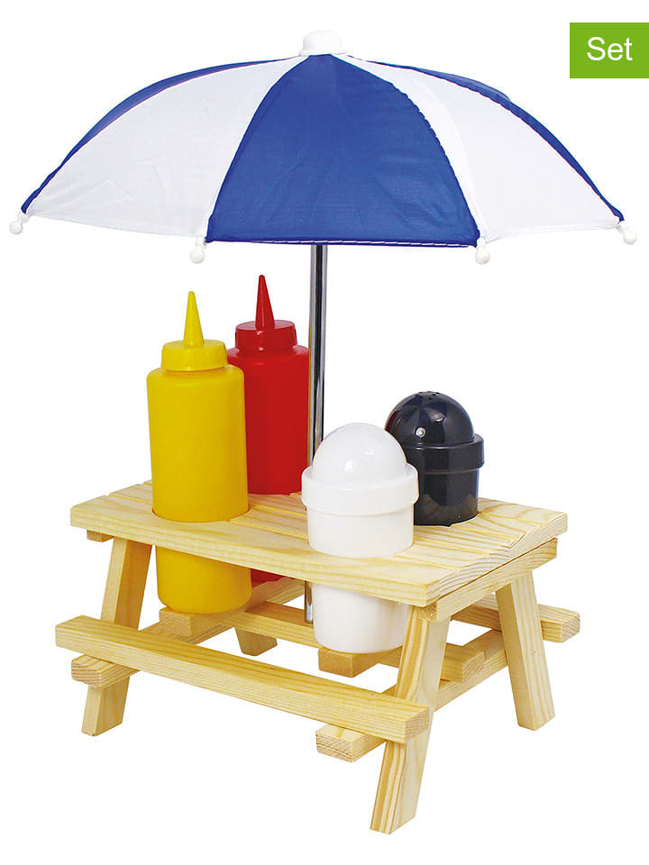 Küchenprofi 5-częściowy zestaw "Picnic BBQ" w różnych kolorach rozmiar: onesize