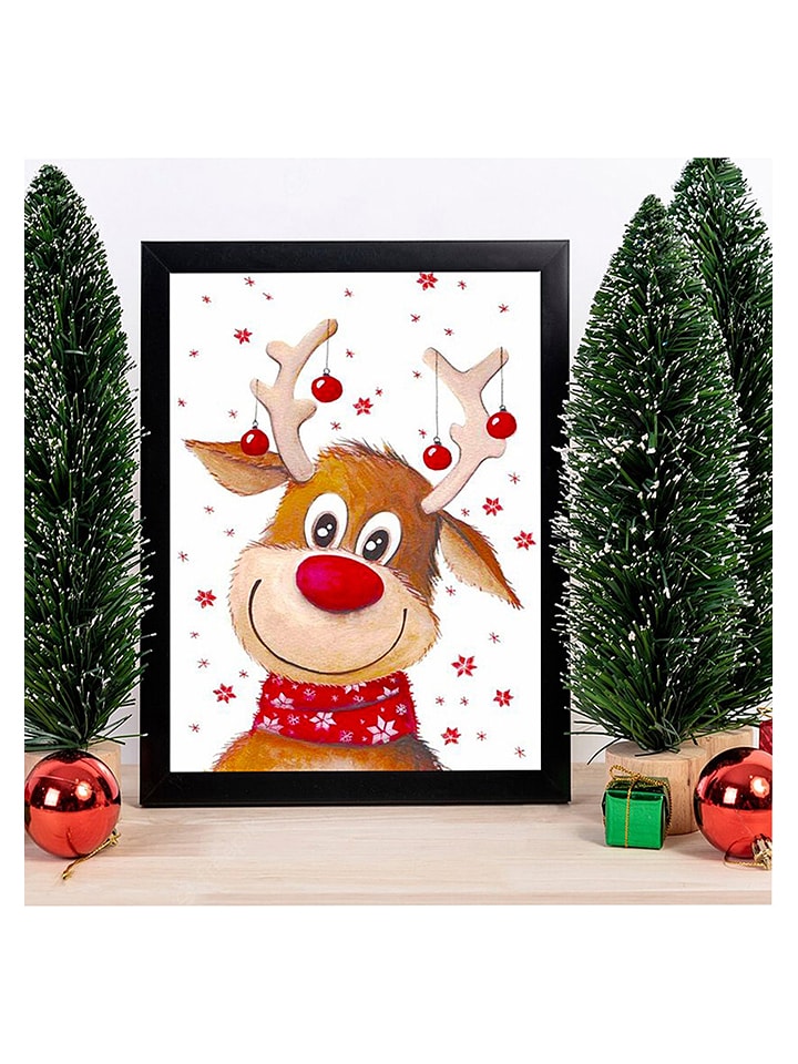 ABERTO DESIGN Nadruk na drewnie rozmiar: 24x29 cm