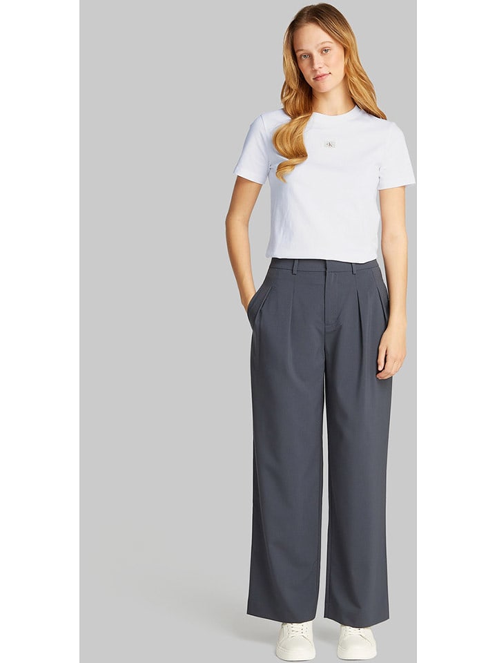 CALVIN KLEIN JEANS Koszulka w kolorze białym rozmiar: XXL