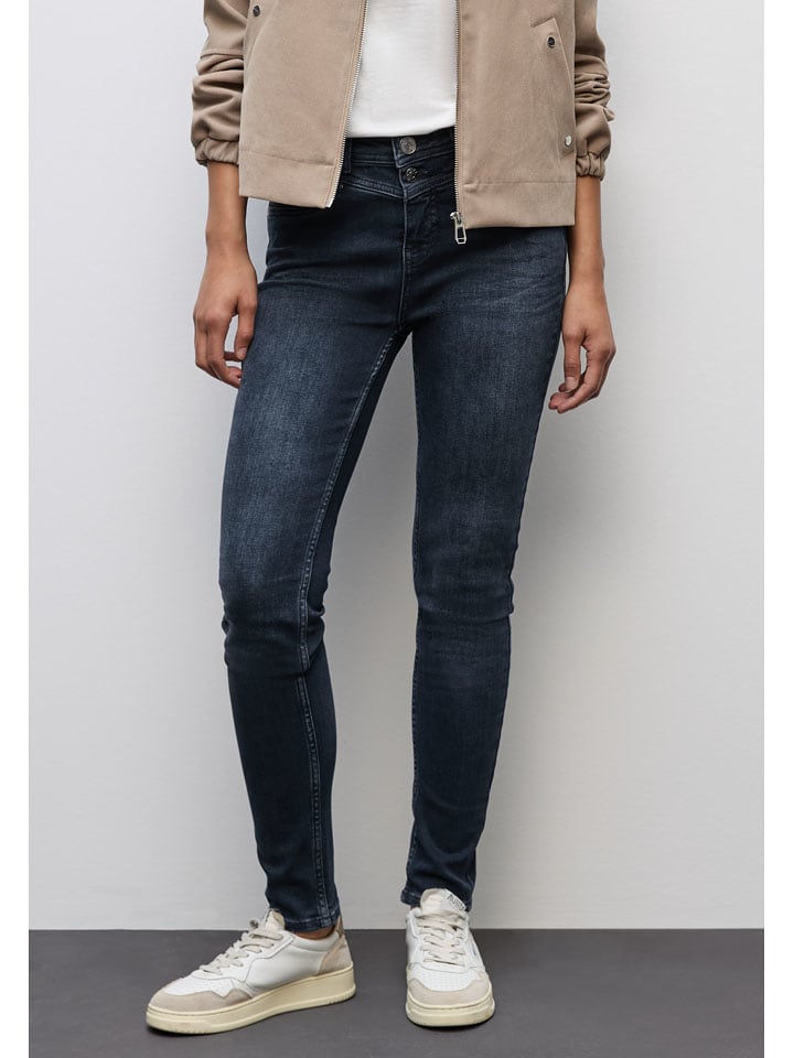 Street One Dżinsy - Slimf fit - w kolorze granatowym rozmiar: W31/L32
