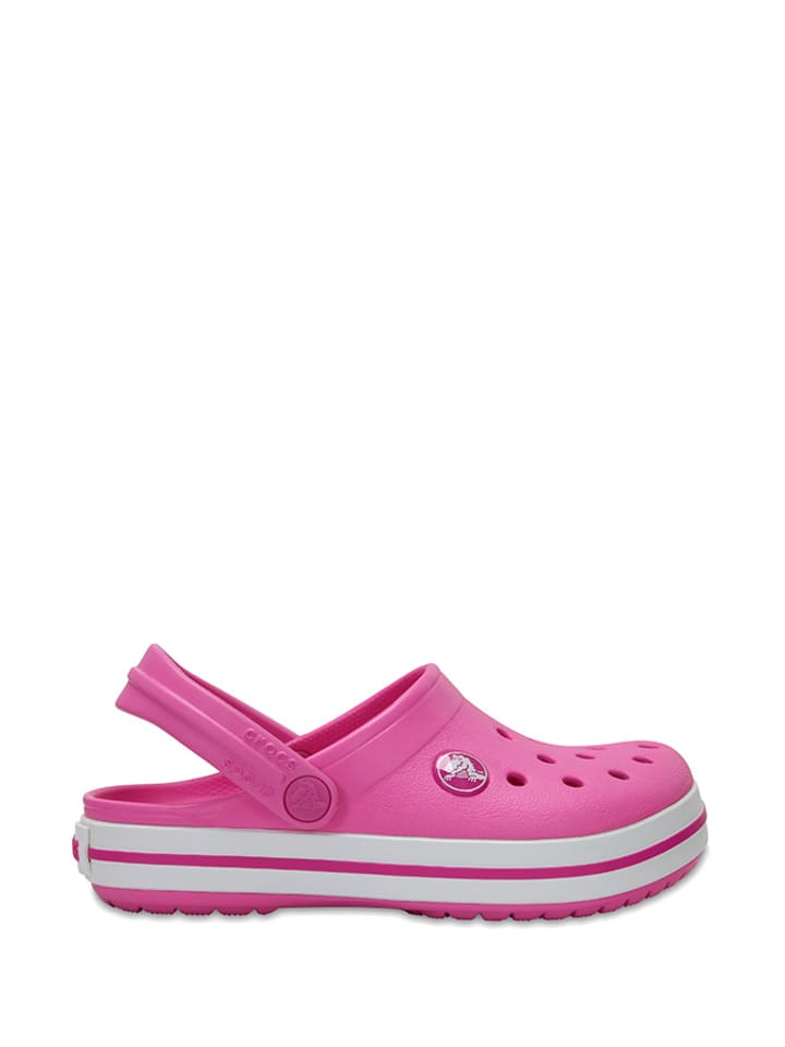 Crocs Chodaki "Crocband" w kolorze różowym rozmiar: 33/34