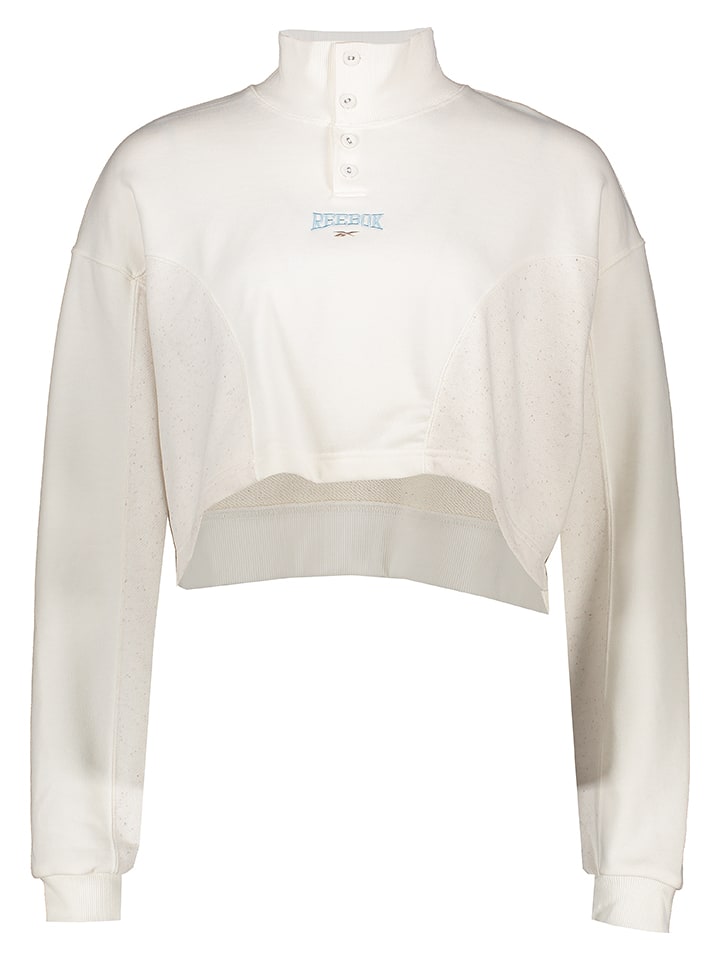 Reebok Bluza "Varsity" w kolorze białym rozmiar: S