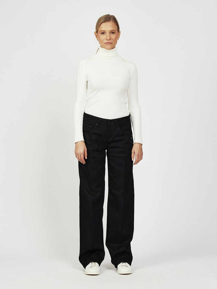 GANG JEANS Dżinsy "River" - Comfort fit - w kolorze czarnym rozmiar: W26