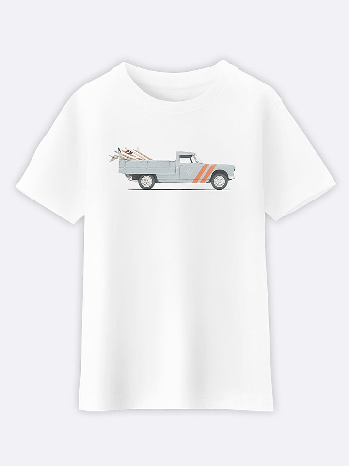 WOOOP Koszulka "Pickup" w kolorze białym rozmiar: 152