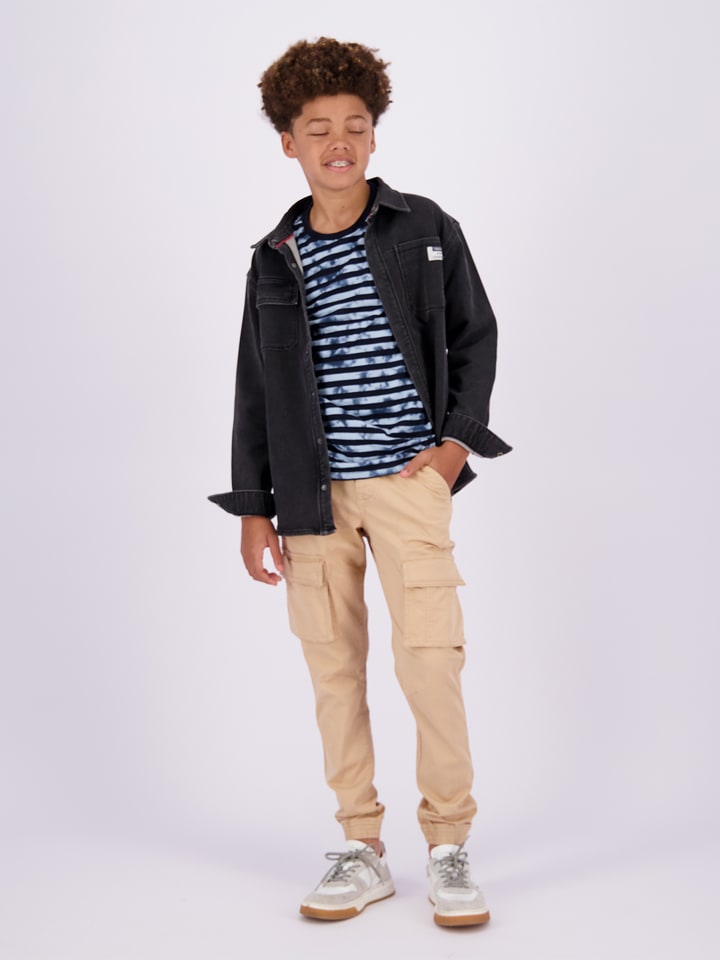 Vingino Bojówki w kolorze beżowym rozmiar: 152