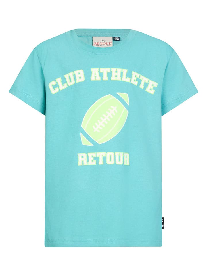 Retour Koszulka "Sen" w kolorze turkusowym rozmiar: 116