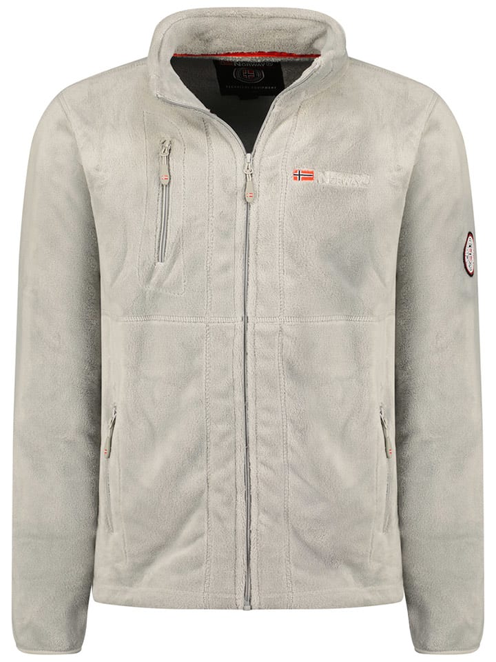 Geographical Norway Kurtka polarowa "Upload" w kolorze szarym rozmiar: XXL