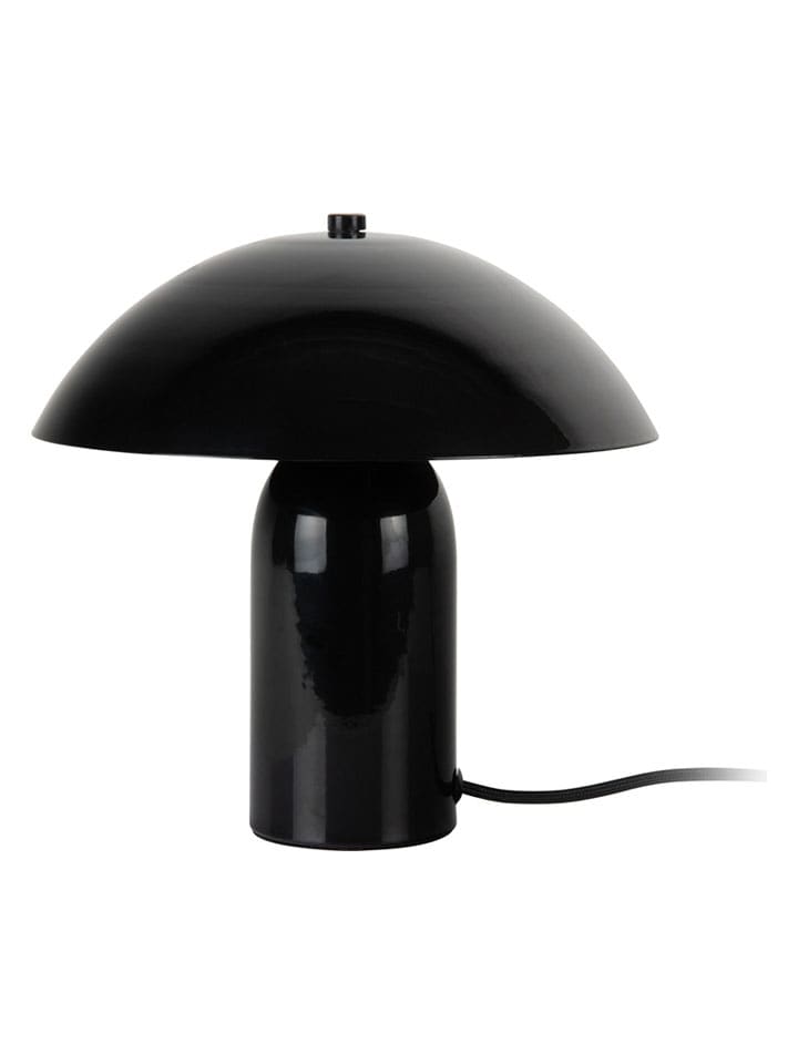 Leitmotiv Lampa stołowa "Astuto" w kolorze czarnym - wys. 23,5 x Ø 24 cm rozmiar: onesize