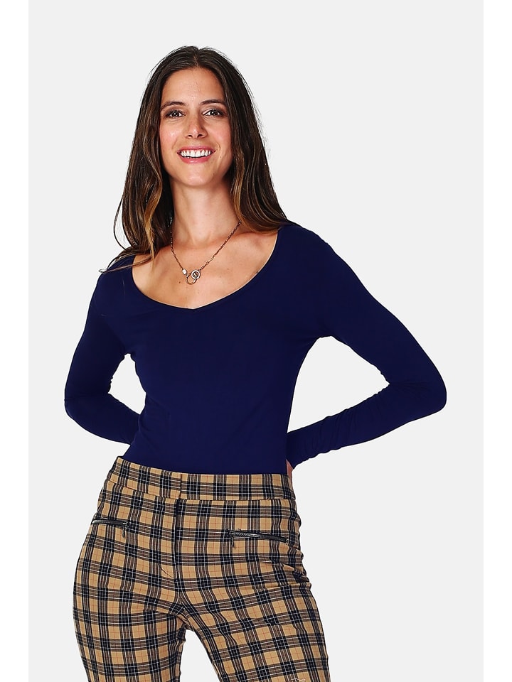 ASSUILI Koszulka w kolorze granatowym rozmiar: 40