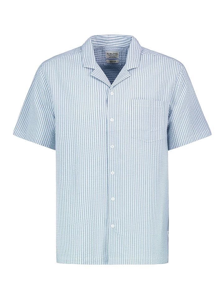 Sublevel Koszula - Regular fit - w kolorze błękitnym rozmiar: S